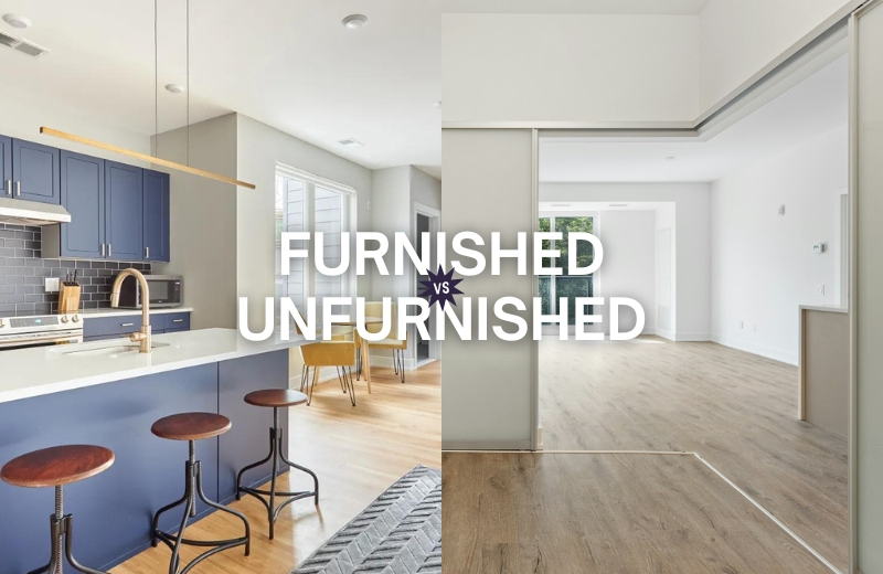 Furnished vs. Unfurnished Apartments